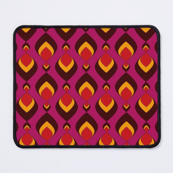 Item preview, Abstract modern pattern ornament burgundy red designed and sold by fuzzyfox.