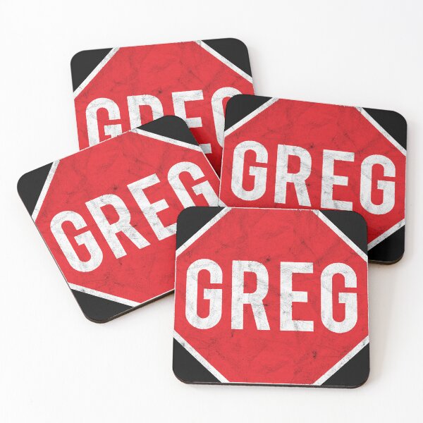 Item preview, Greg The Stop Sign - Distressed Design designed and sold by DeveWie.