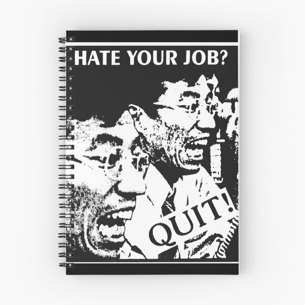 Item preview, Hate Your Job Quit! designed and sold by DeveWie.