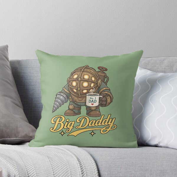 Item preview, Big Shock Daddy – Best Dad Gamer Funny Quote (version 1 - color) designed and sold by SlightlyUnreal.