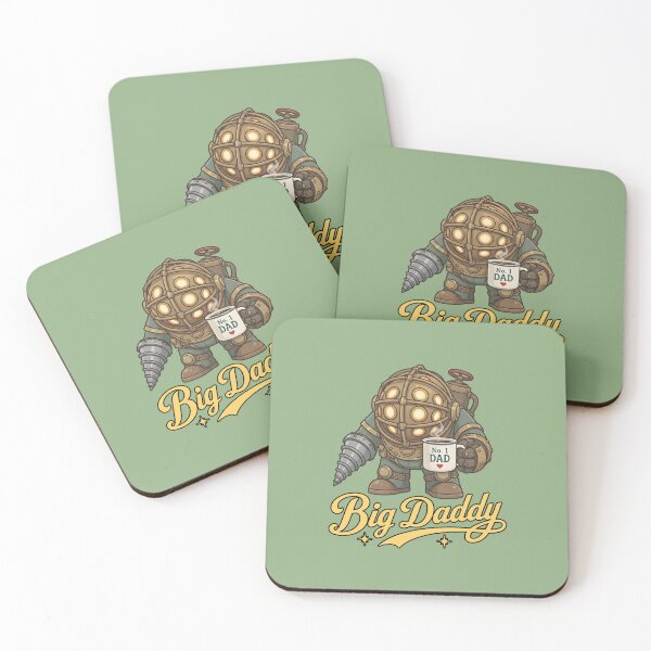 Item preview, Big Shock Daddy – Best Dad Gamer Funny Quote (version 1 - color) designed and sold by SlightlyUnreal.