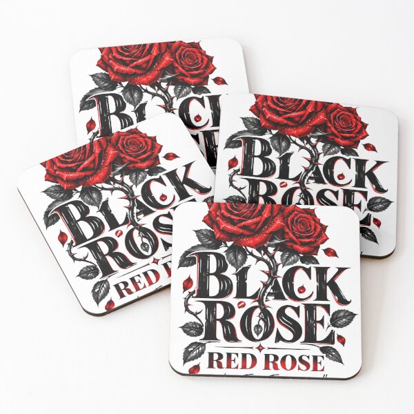 Item preview, Black Rose Red Rose | Dark Gothic Rose Design designed and sold by KRUSHNAUIKEY.