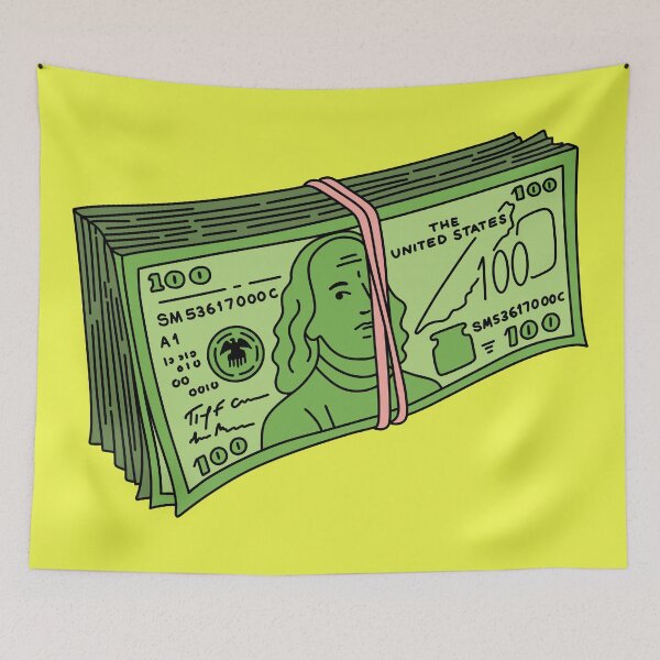 Item preview, Big Stack of Money - Stack of 100 Dollar Bills  designed and sold by OnyeEze.