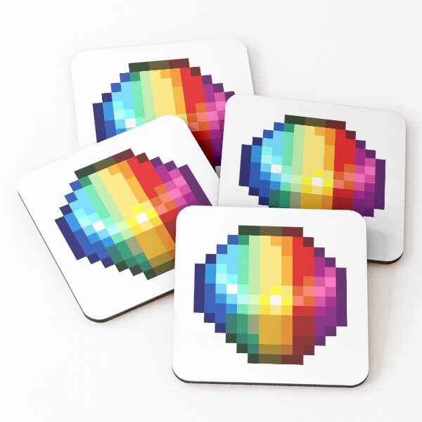 Item preview, Prismatic Shard Stardew Valley Stickers rainbow designed and sold by Pixel_Pop.