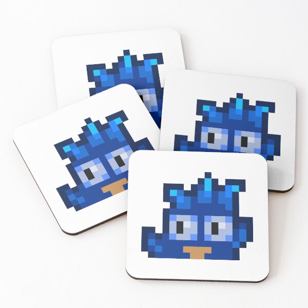 Item preview,  Island Trader Stardew Valley Stickers blue bird designed and sold by Pixel_Pop.