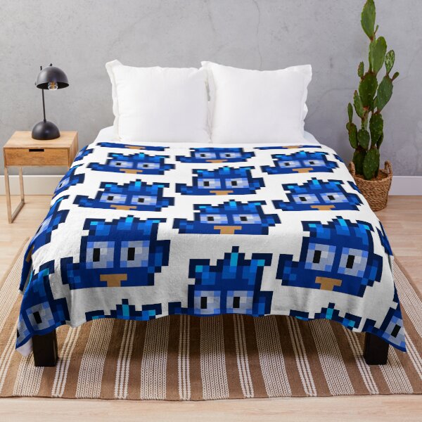 Item preview, Island Trader Stardew Valley Stickers blue bird designed and sold by Pixel_Pop.
