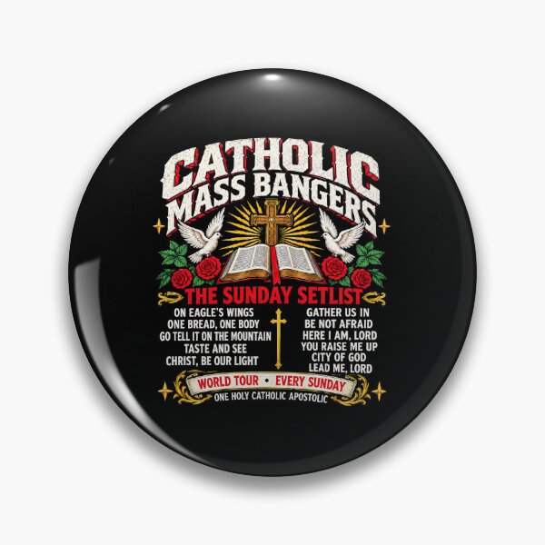 Item preview, Catholic Mass Bangers Hymn Christian, Catholic Choir, Hymn List designed and sold by Thecelezart.