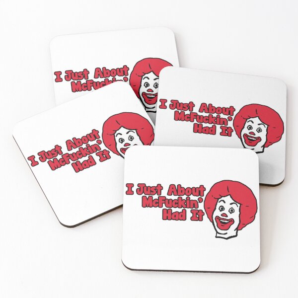 Item preview, I Just About Mcfuckin Had It Funny Clown Humor designed and sold by OMITTEROMINOUS.