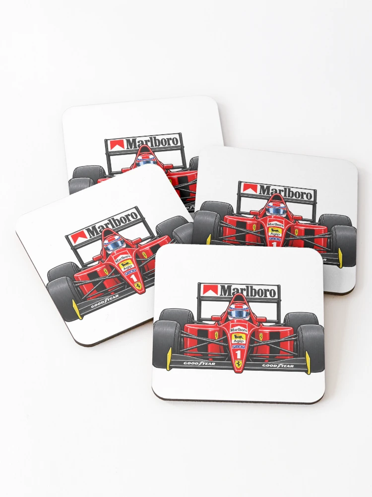 Thumbnail 1 of 5, Coasters (Set of 4), Ferrari Formula One Racing designed and sold by Graphix Nation.