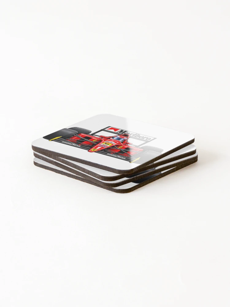 Thumbnail 4 of 5, Coasters (Set of 4), Ferrari Formula One Racing designed and sold by Graphix Nation.