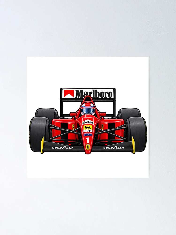 Thumbnail 1 of 3, Poster, Ferrari Formula One Racing designed and sold by Graphix Nation.