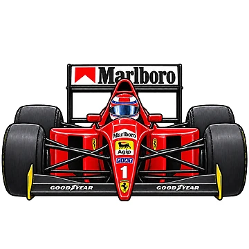 Artwork thumbnail, Ferrari Formula One Racing by Graphix Nation