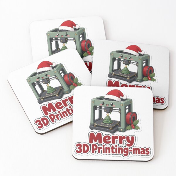Item preview, 3D Printing Christmas Merry 3D Printing-mas Gift designed and sold by Soft Merch.