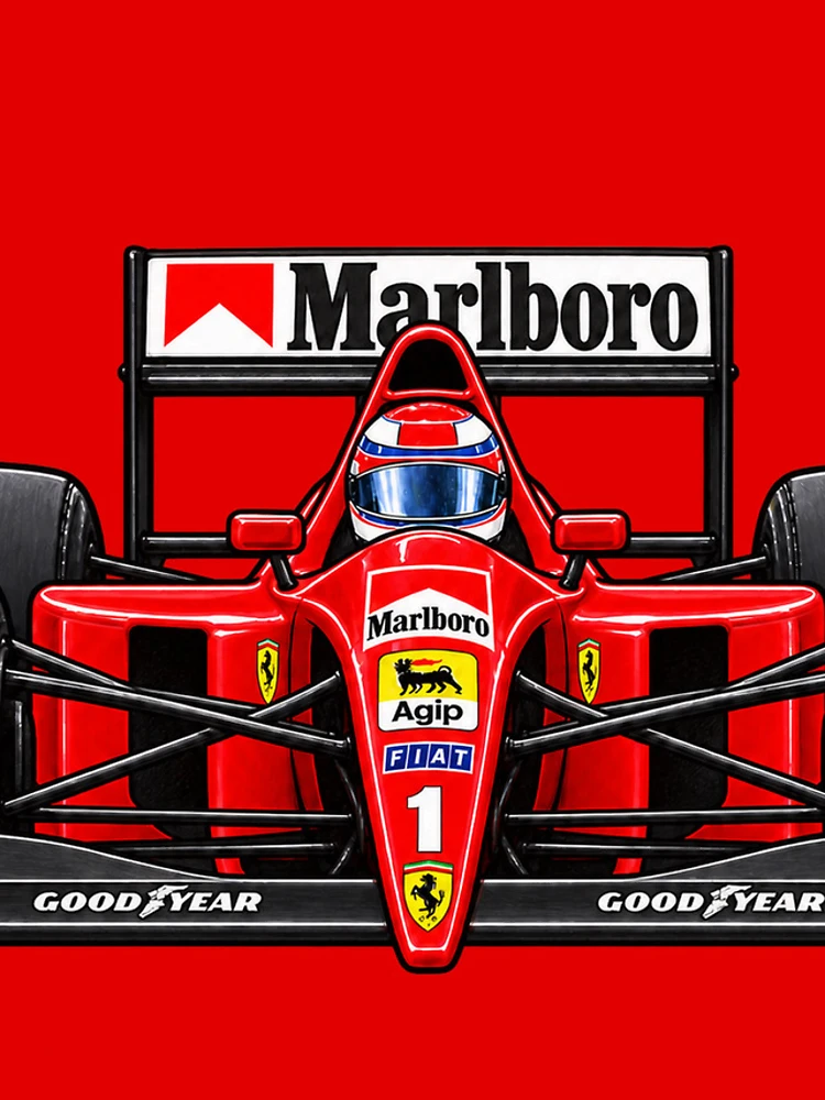 Thumbnail 4 of 4, iPhone Case, Ferrari Formula One Racing designed and sold by Graphix Nation.