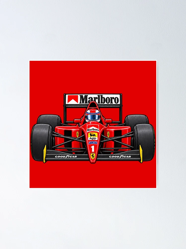 Thumbnail 1 of 3, Poster, Ferrari Formula One Racing designed and sold by Graphix Nation.
