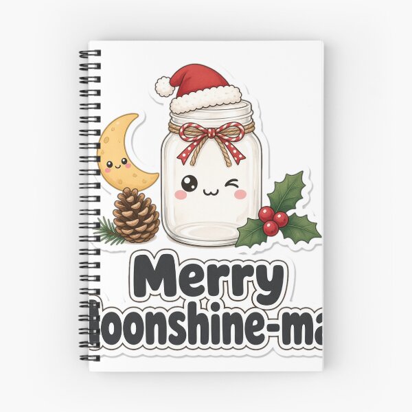 Item preview, Moonshine Christmas Merry Moonshine-mas Gift designed and sold by Soft Merch.
