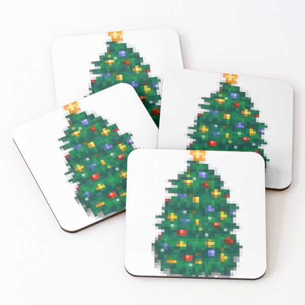 Item preview, Christmas tree Stardew Valley Stickers designed and sold by Pixel_Pop.