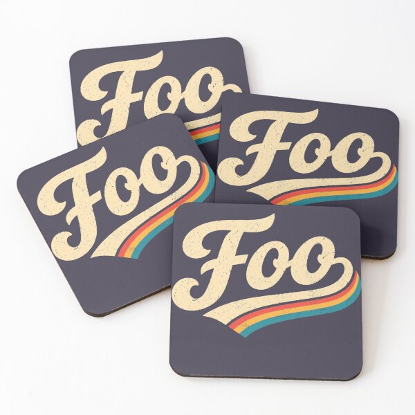 Item preview, Foo Fighters Retro Logo designed and sold by LiloSchon66.