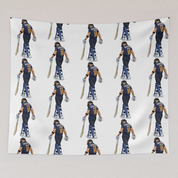 Item preview, Virat Kohli 18 Walks Back designed and sold by mock-pazlia.