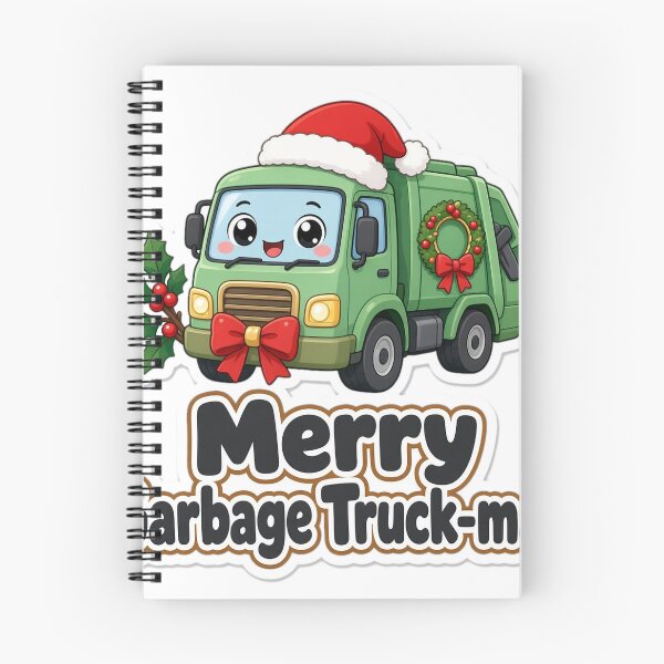 Item preview, Garbage Truck Christmas Merry Garbage Truck-mas Gift designed and sold by Soft Merch.