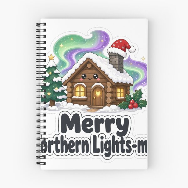 Item preview, Northern Lights Christmas Merry Northern Lights-mas Gift designed and sold by Soft Merch.