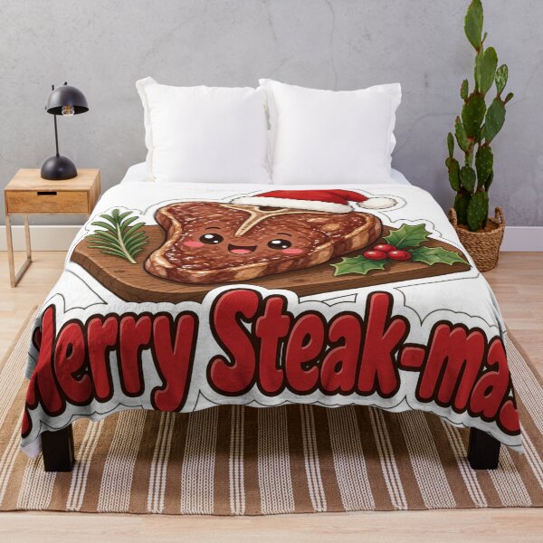 Item preview, Steak Christmas Merry Steak-mas Gift designed and sold by Soft Merch.