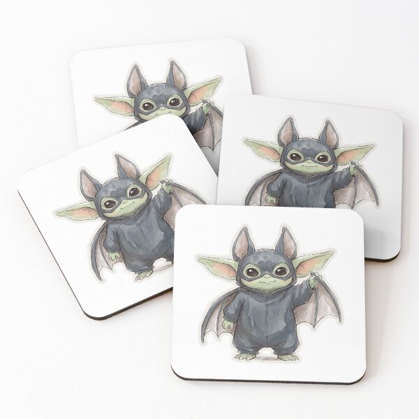 Item preview, BABY YODA HALLOWEEN BAT designed and sold by melyverso.