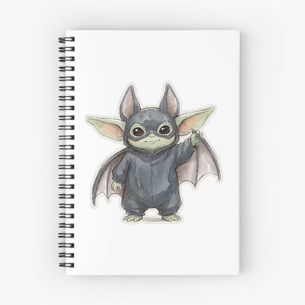 Item preview, BABY YODA HALLOWEEN BAT designed and sold by melyverso.