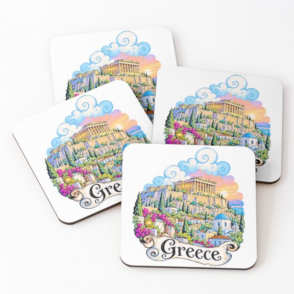 Item preview, Athens Acropolis Greece and Parthenon designed and sold by EdwinkOne.