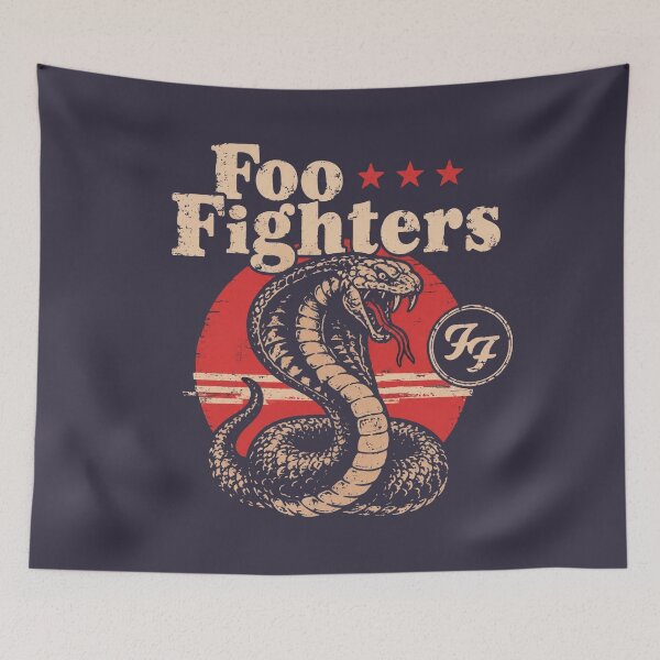 Item preview, Foo Fighters Snake Logo designed and sold by LiloSchon66.