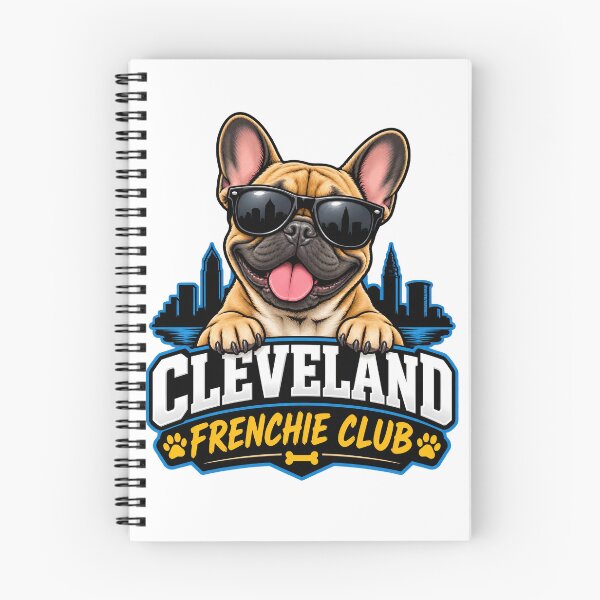Item preview, Cleveland Frenchie Club – Cute French Bulldog Design for Cleveland Dog Owners designed and sold by LazyOwlStore.
