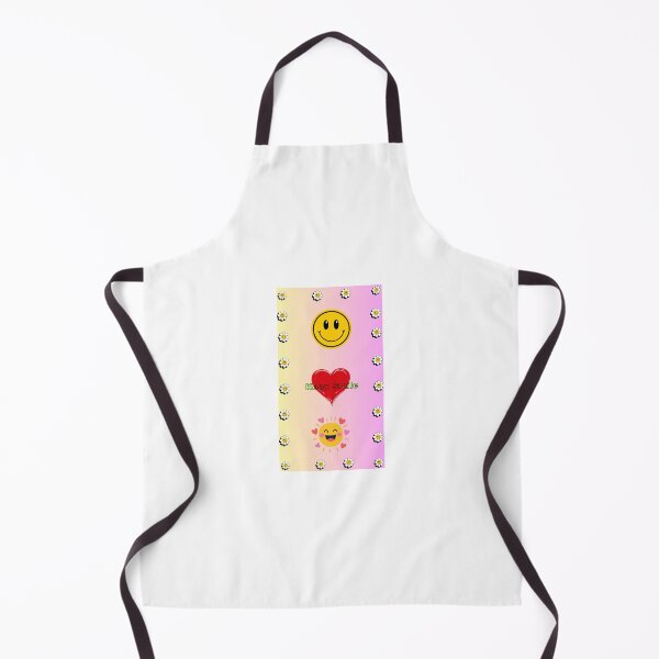 Item preview, Keep Smile Happy Vibe Smiley Face Floral Wallpaper and Tee designed and sold by CutePrintStudio97.