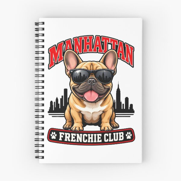 Item preview, Manhattan Frenchie Club – Cute French Bulldog Design for Manhattan Dog Owners designed and sold by LazyOwlStore.