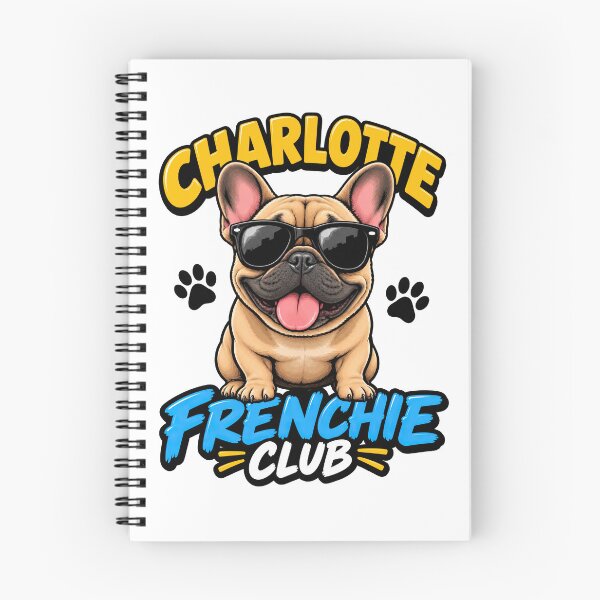 Item preview, Charlotte Frenchie Club – Cute French Bulldog Design for Charlotte Dog Owners designed and sold by LazyOwlStore.