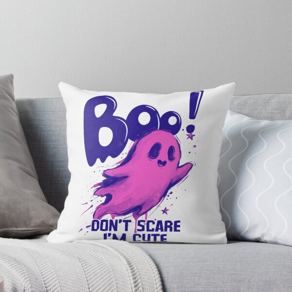Item preview, Cute Pink Ghost Don’t Scare, I’m Cute designed and sold by AllProCraft.