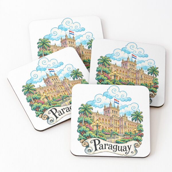 Item preview, Paraguay Historic Architecture and Tropical Gardens designed and sold by EdwinkOne.