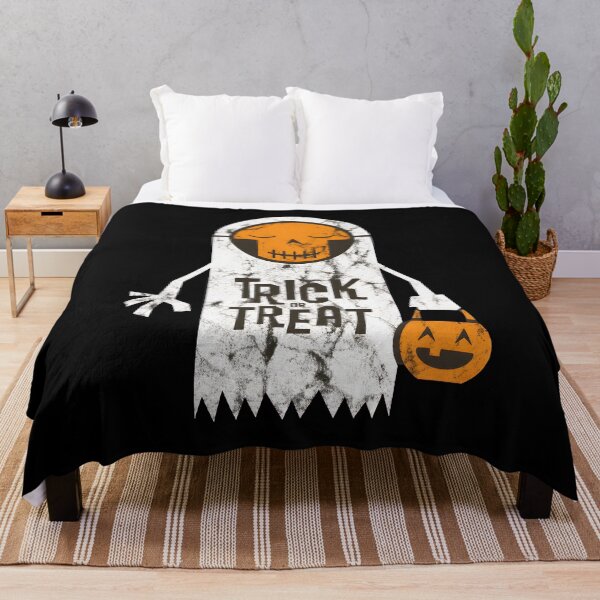 Item preview, Trick Or Treat Tombstone Skull Halloween Design designed and sold by OlyvieArt.