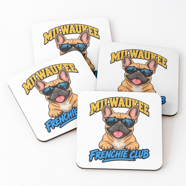 Item preview, Milwaukee Frenchie Club – Cute French Bulldog Design for Milwaukee Dog Owners designed and sold by LazyOwlStore.