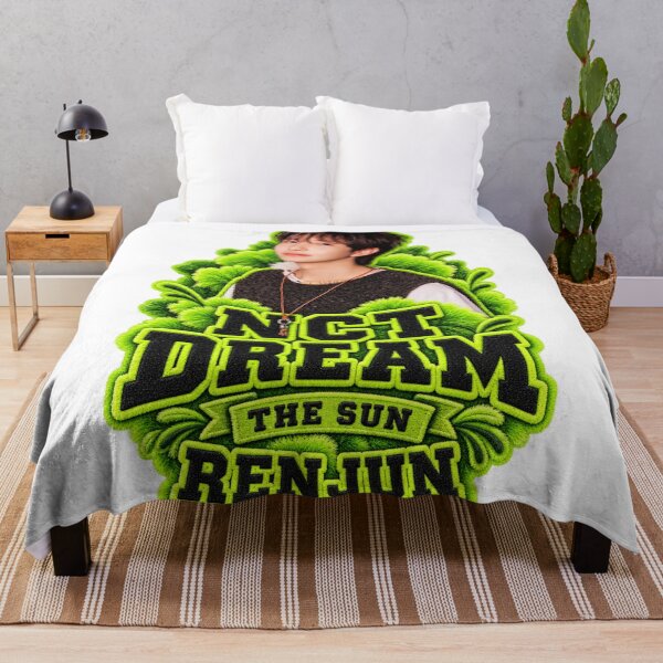 Item preview, Renjun The Sun Neon Green Y2K Portrait Art designed and sold by Valeree Store.