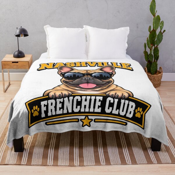 Item preview, Nashville Frenchie Club – Cute French Bulldog Design for Nashville Dog Owners designed and sold by LazyOwlStore.
