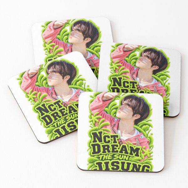 Item preview, Park Jisung The Sun Y2K Green Portrait Art designed and sold by Valeree Store.