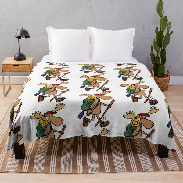 Item preview, Funny Cool Moose Hiker designed and sold by chuncelsa.