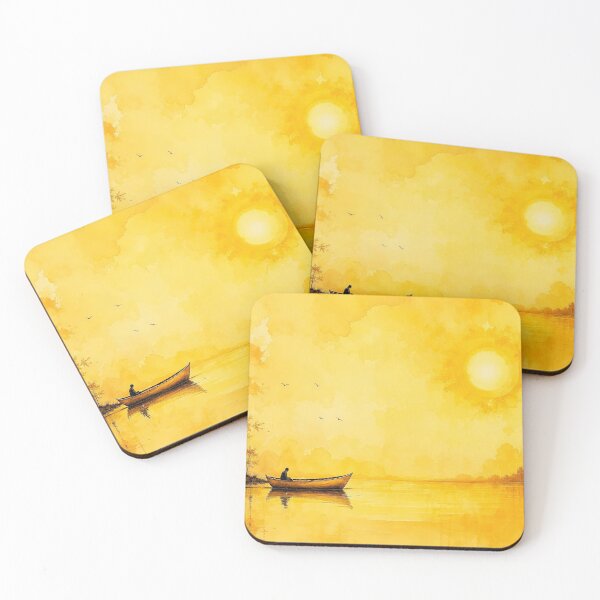 Item preview, A Peaceful Golden Morning designed and sold by Undersea Ai Art.