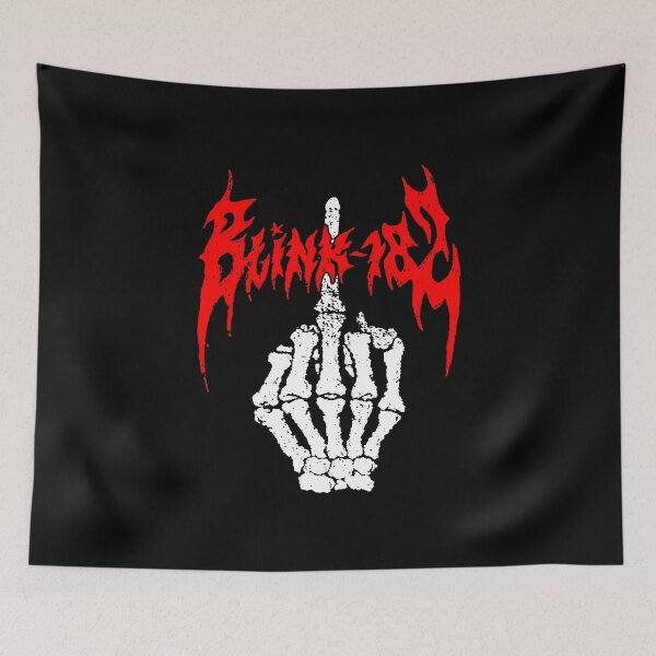 Item preview, Middle Finger With Red Typography Skate Punk Music Group designed and sold by WungkulClass.