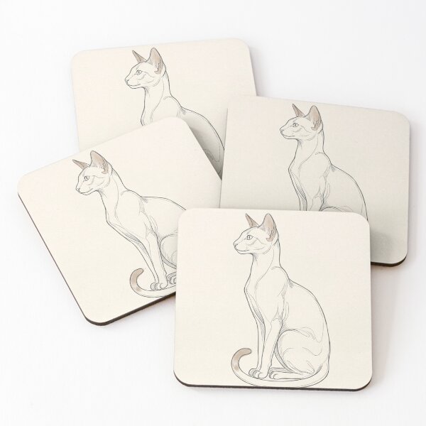 Item preview, Siamese Cat | Minimalist Continuous Line Art Cat Print designed and sold by Zaramodo.