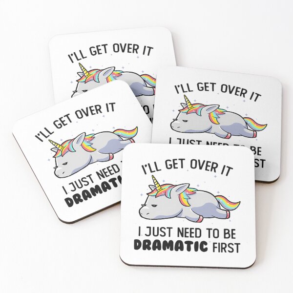 Item preview, I Just Need To Be Dramatic Lazy Unicorn Gift designed and sold by chuncelsa.