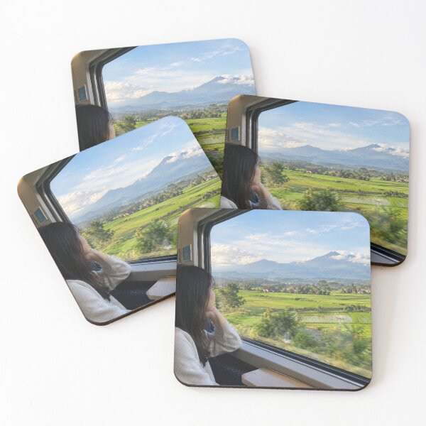 Item preview, Peaceful Train Ride Through Rice Fields designed and sold by Warpono.