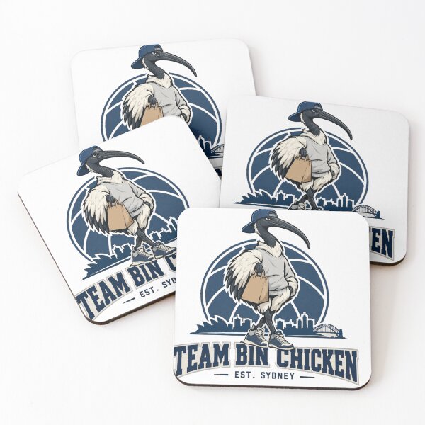 Item preview, Team Bin Chicken Sydney Street Basketball Team Funny Ibis designed and sold by Yellowriversss.