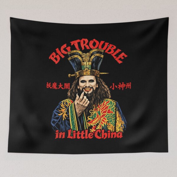 Item preview, Supernatural Action Mayhem, Little China Cult Classic designed and sold by sadekaanenh.