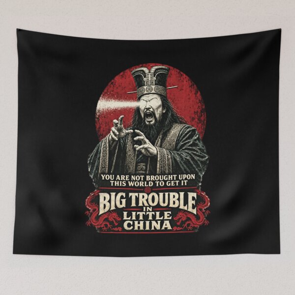 Item preview, Midnight Monster Madness, Little China Cult Classic designed and sold by sadekaanenh.